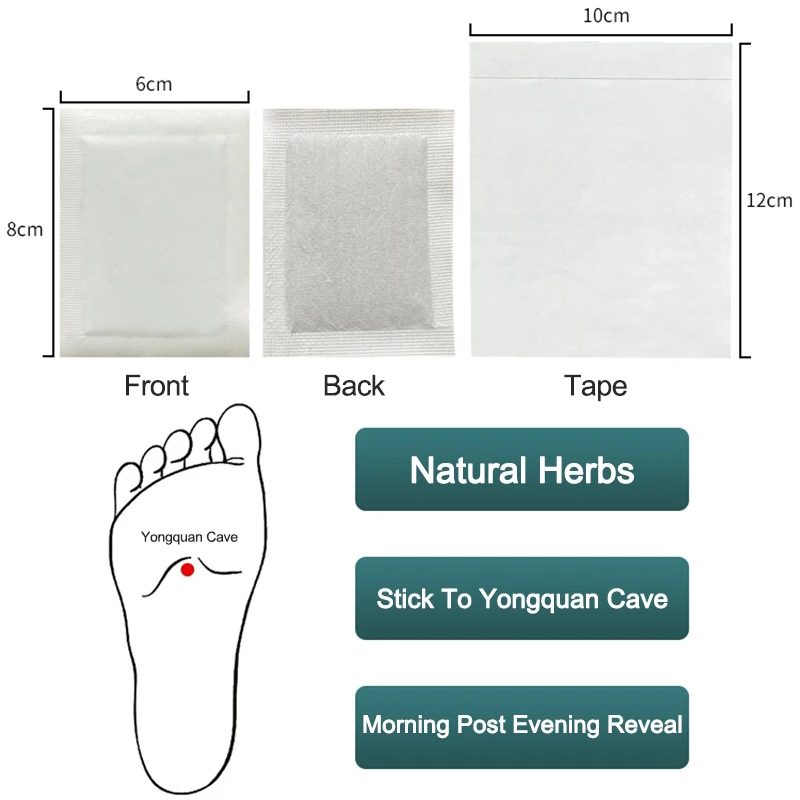 แผ่นแปะเท้าดีท็อกซ์ 10 ชิ้น แผ - Detox Foot Patch บทวิจารณ์และราคา