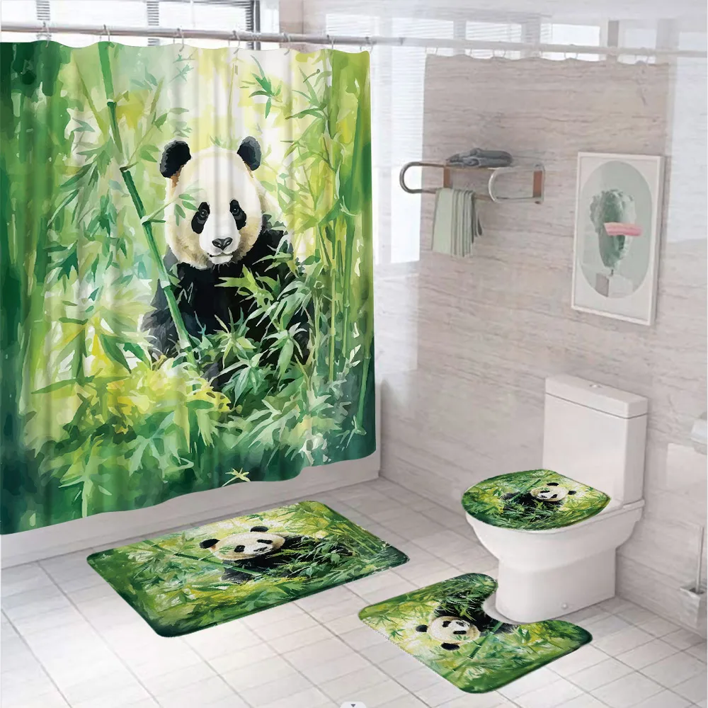 ชุดม่านห้องน้ำไม้ไผ่สีน้ำสีเขี - Bamboo Bath Mat บทวิจารณ์และราคา