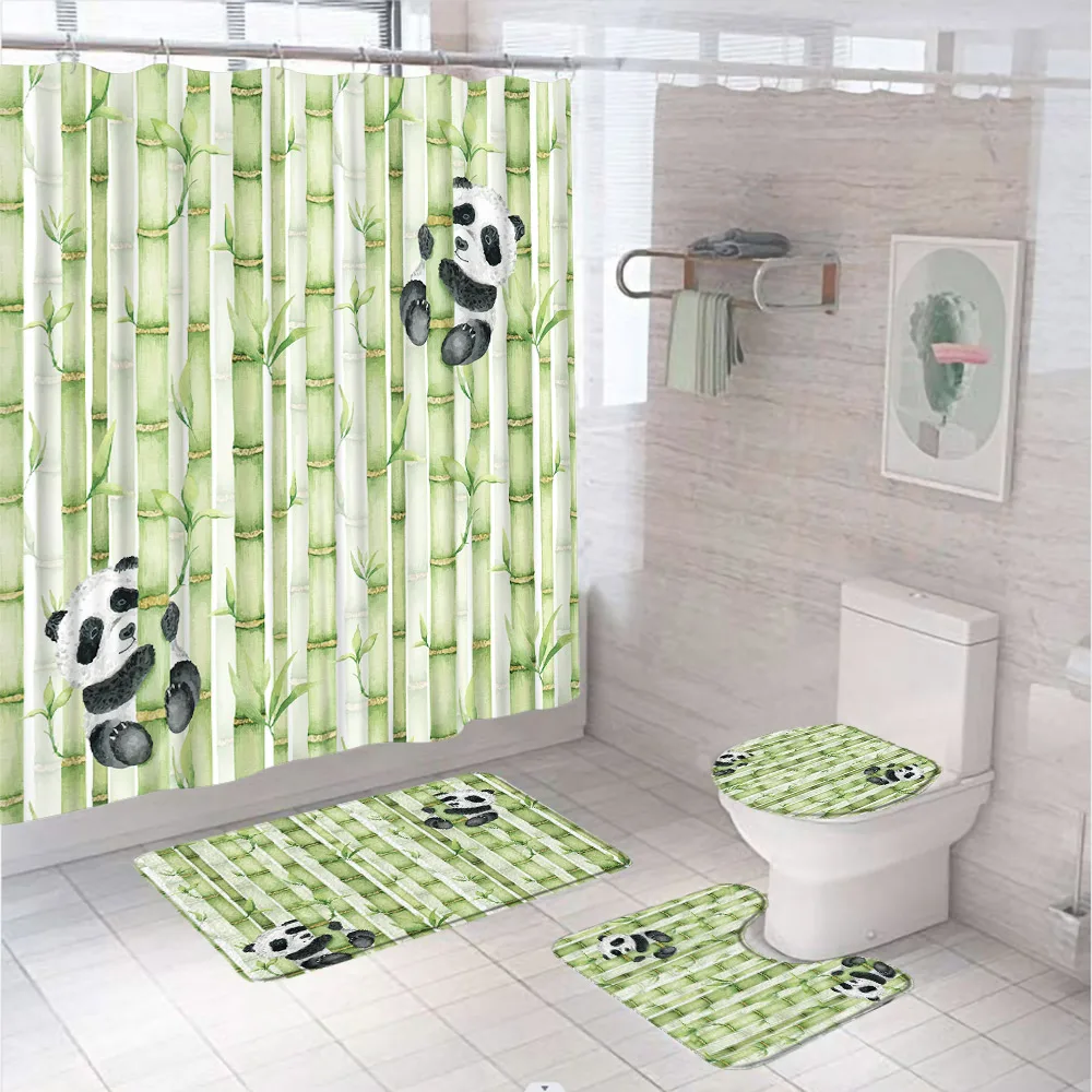 ชุดม่านห้องน้ำไม้ไผ่สีน้ำสีเขี - Bamboo Bath Mat บทวิจารณ์และราคา