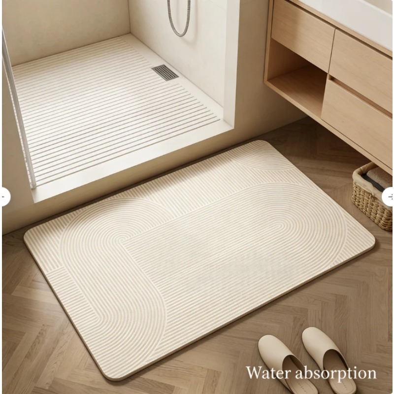 แผ่นรองพื้นห้องน้ำไดอะตอมไมต์  - Bamboo Bath Mat บทวิจารณ์และราคา