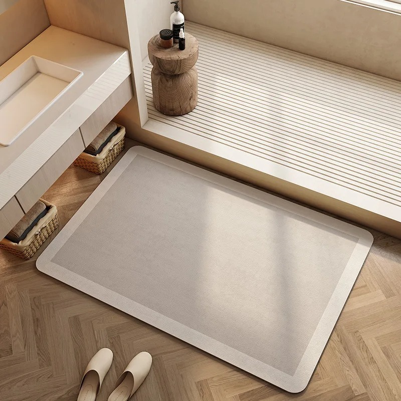 แผ่นรองพื้นห้องน้ำไดอะตอมไมต์  - Bamboo Bath Mat บทวิจารณ์และราคา