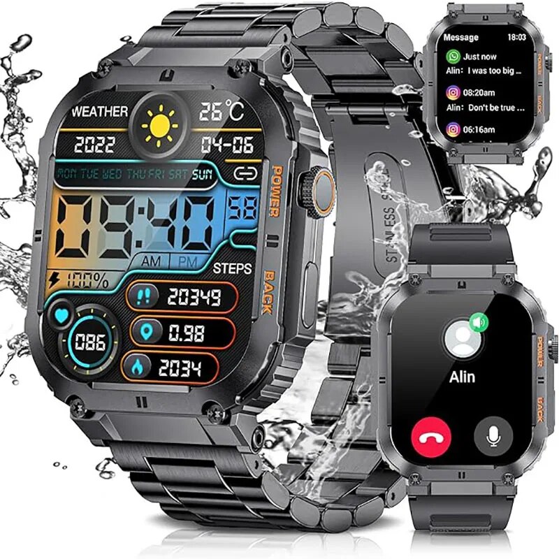 Lige สมาร์ทวอทช์ออกกำลังกายกลา - Health Wellness Bracelet บทวิจารณ์และราคา