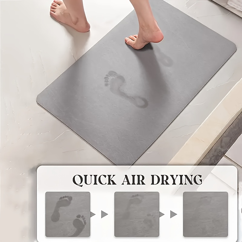 พรมเช็ดเท้าดินเบาแบบสี่เหลี่ยม - Bamboo Bath Mat บทวิจารณ์และราคา