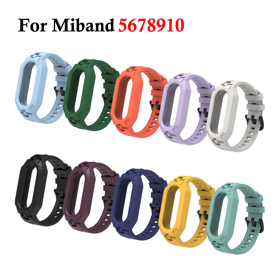 สายรัดซิลิโคนสําหรับวง Xiaomi  - Health Wellness Bracelet บทวิจารณ์และราคา